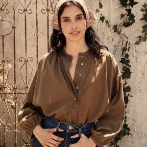 NWT Doen Aldine top in fir